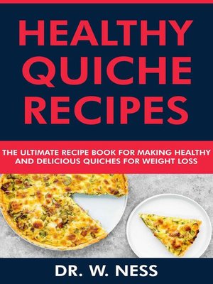 cover image of Healthy Quiche Recipes